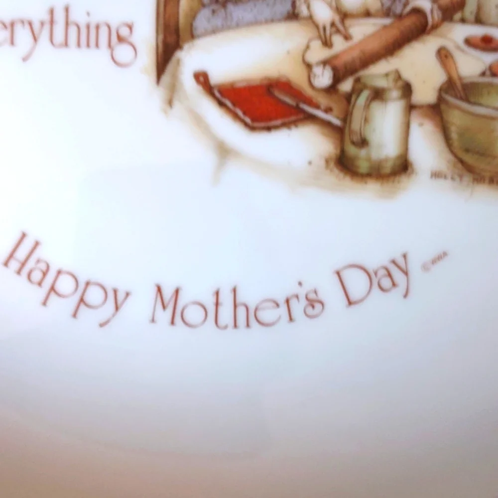 Holly Hobbie Mother's Day Plate